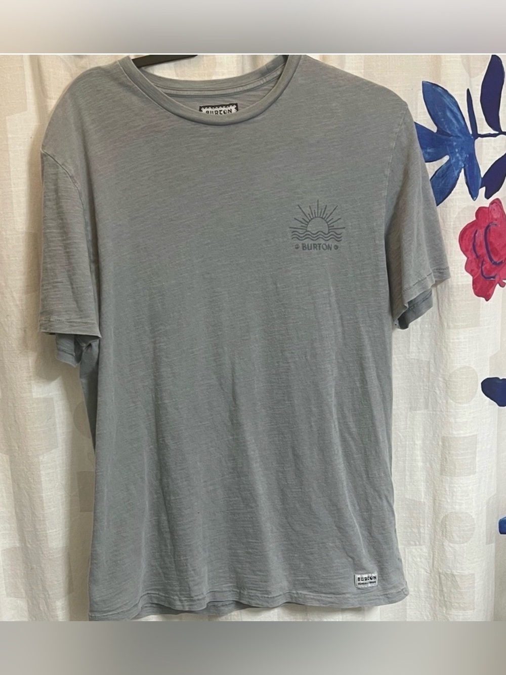 Burton Slate Gray Short Sleeve Tee Men’s M